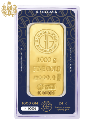 El Galla Gold Bar, 1000 Gram, 999.9 Pure