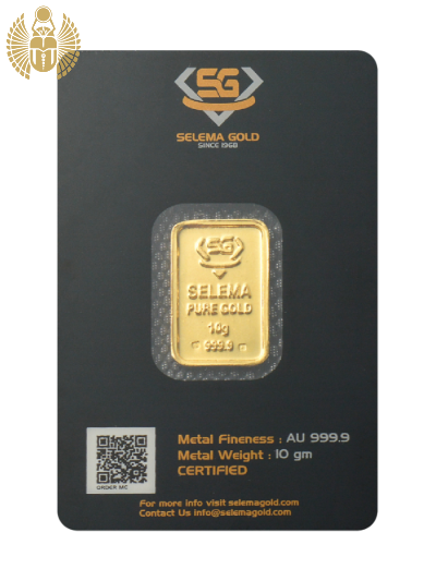 A Detailed 10 Grams Investment Bar - Selema Gold