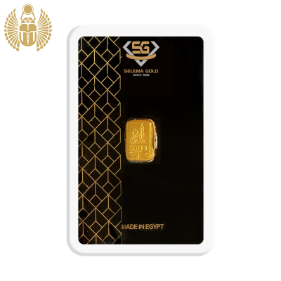 سبيكة ذهب 1 جرام عيار 24 سليمة جولد