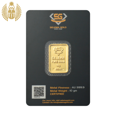 A Detailed 10 Grams Investment Bar - Selema Gold