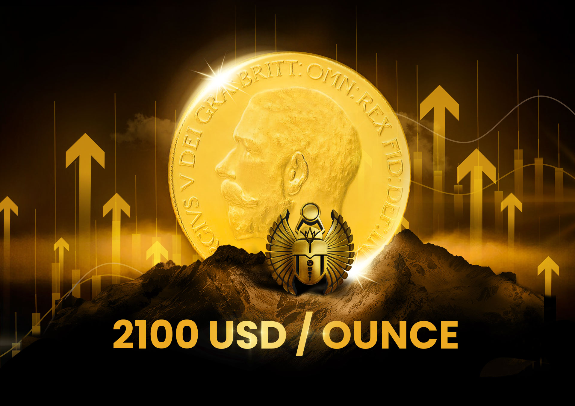Gold breaks through the $2,100 barrier. Is it preparing for new price jumps?