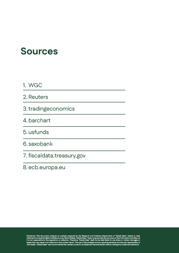 Sources for Q2 2025 gold report include WGC, Reuters, ECB, and Saxo Bank&mdash;ensuring credible, data-driven analysis.
